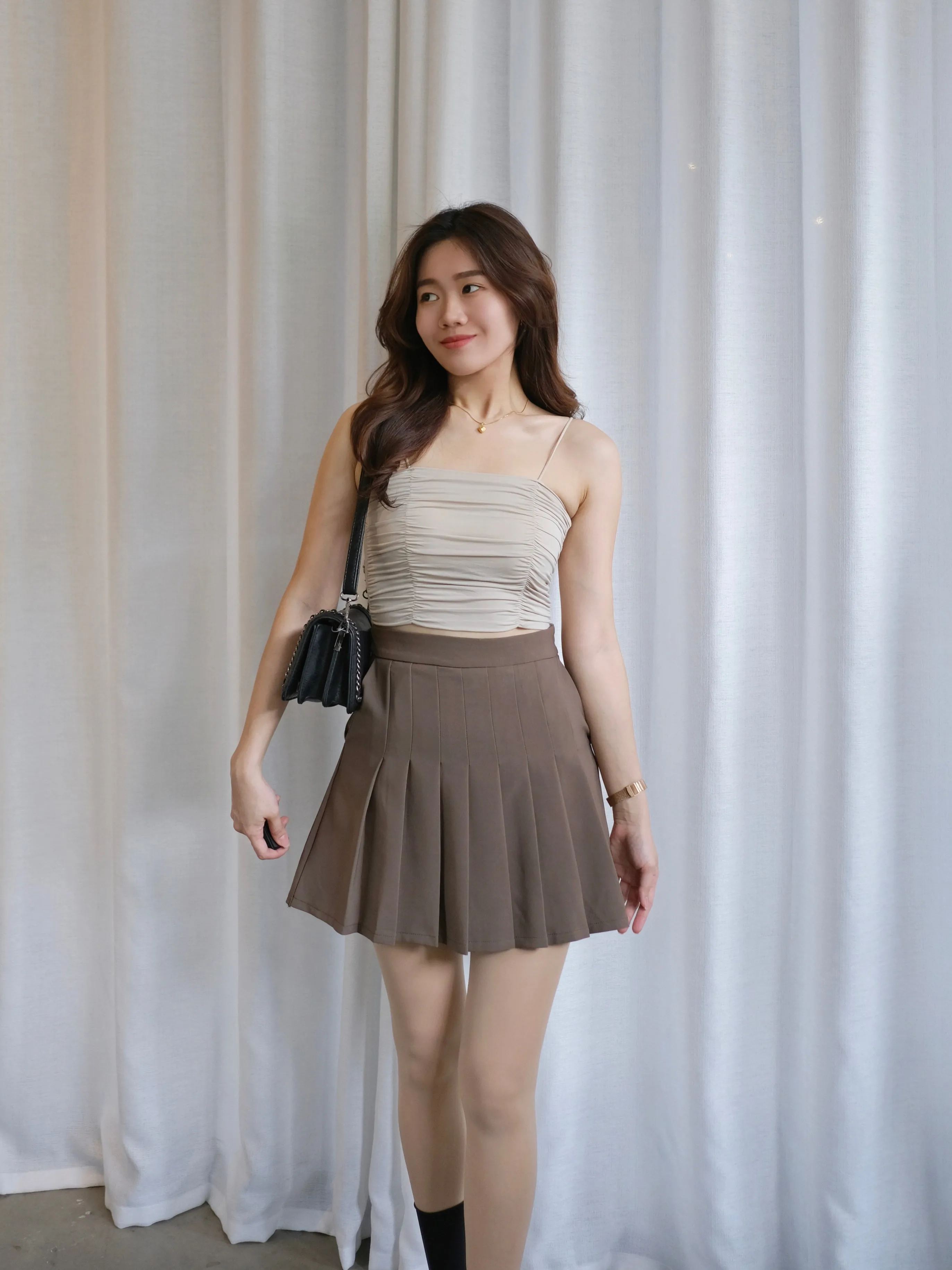 ACEWIN Pleated Mini Skirt (Size S-L) 601290