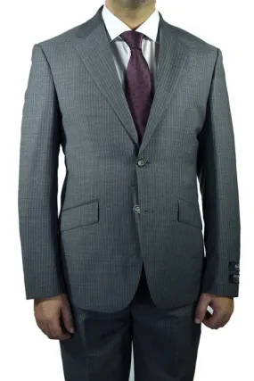 Berragamo "Modern" Grey Pinstripe Slim Fit Suit