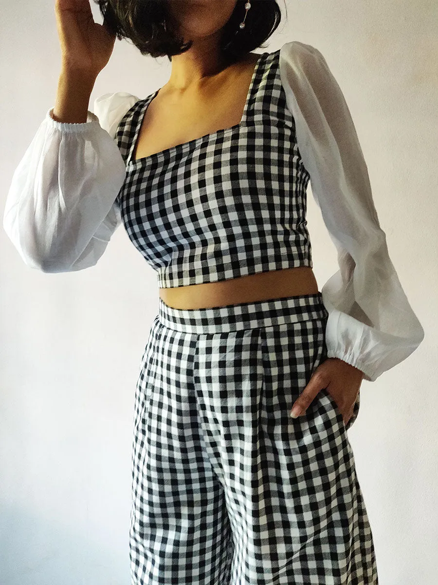 Checkered Top