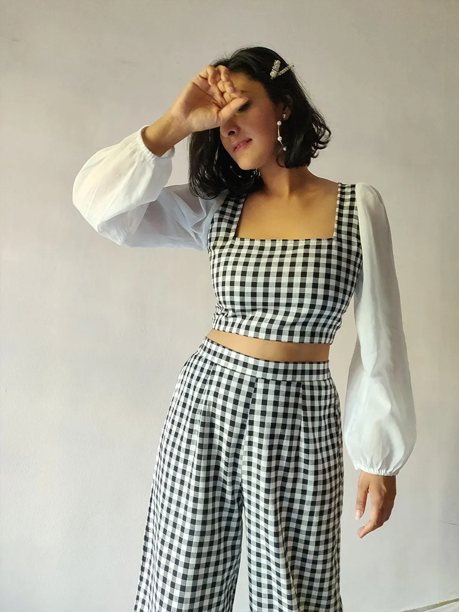 Checkered Top