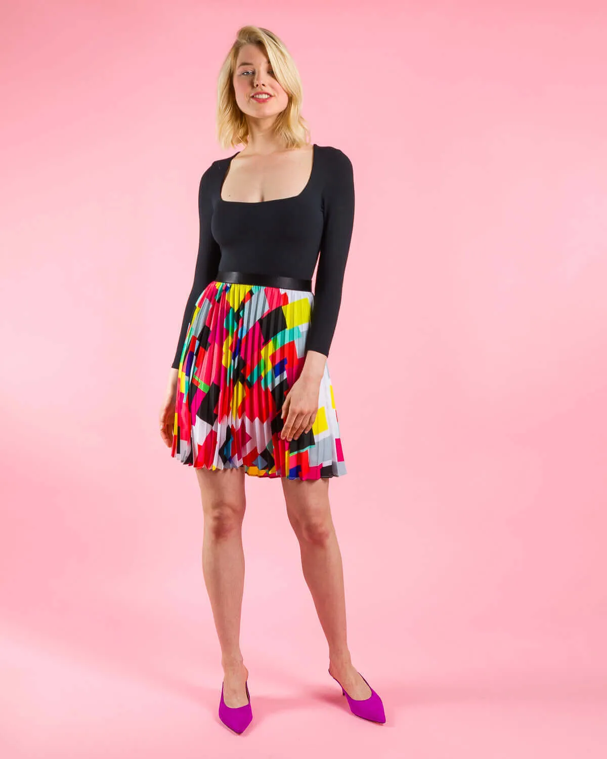 Confetti Sunburst Paris Skirt