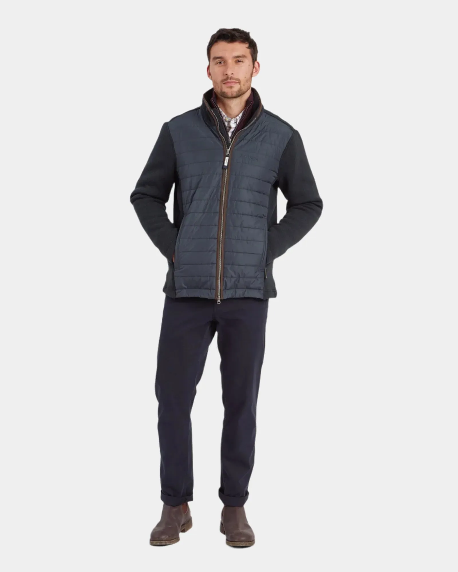 Cottesmore Petrol Blue Hybrid Jacket