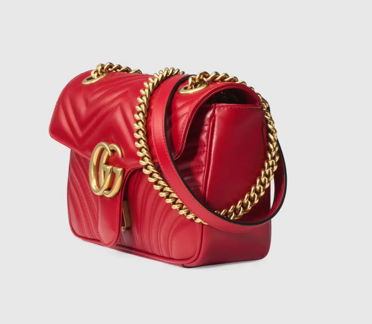 GG Marmont Matelassé  Small Leather Shoulder Bag