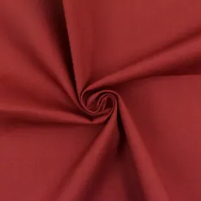 Glory Maroon Red Solid Poplin Woven Fabric