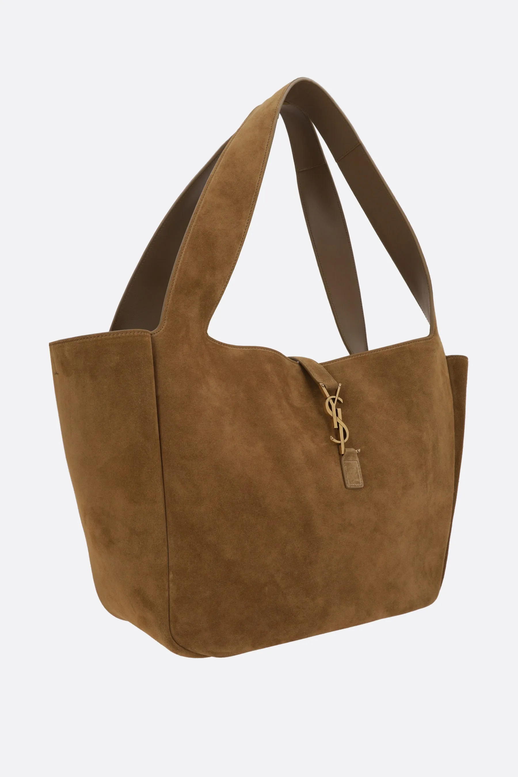 Hobo Flap Suede Handbag