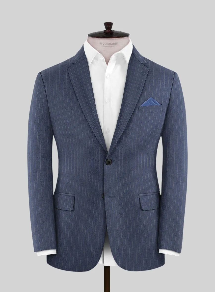 Ink Blue Pinstripe Suit