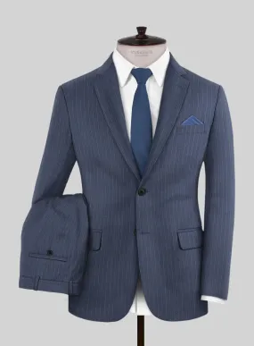 Ink Blue Pinstripe Suit