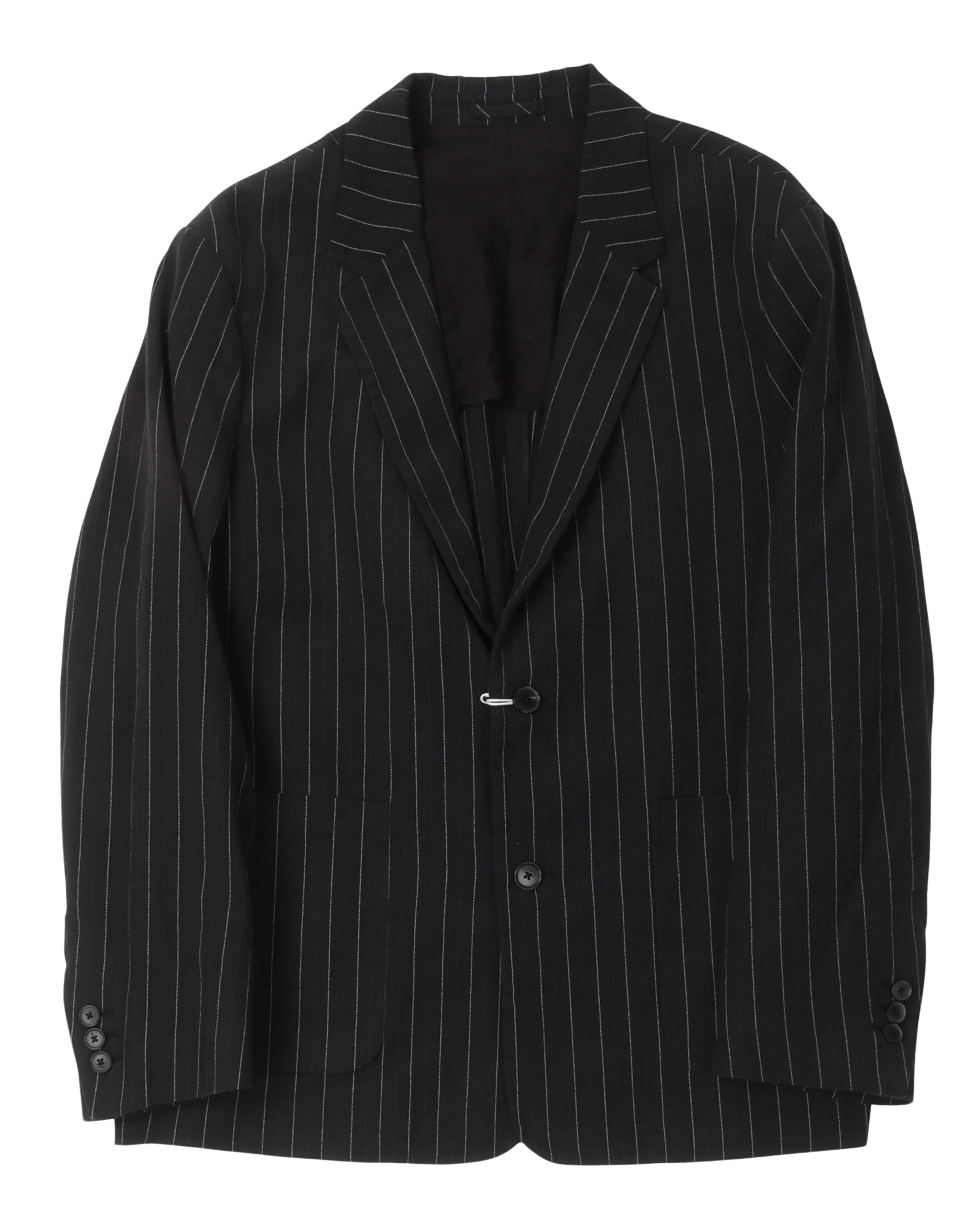 Lightweight Pinstripe Suit