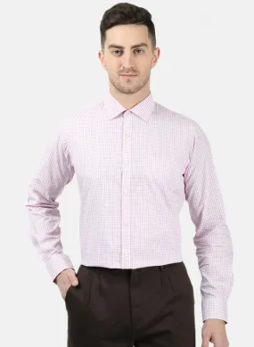 Men Pink Check Shirts