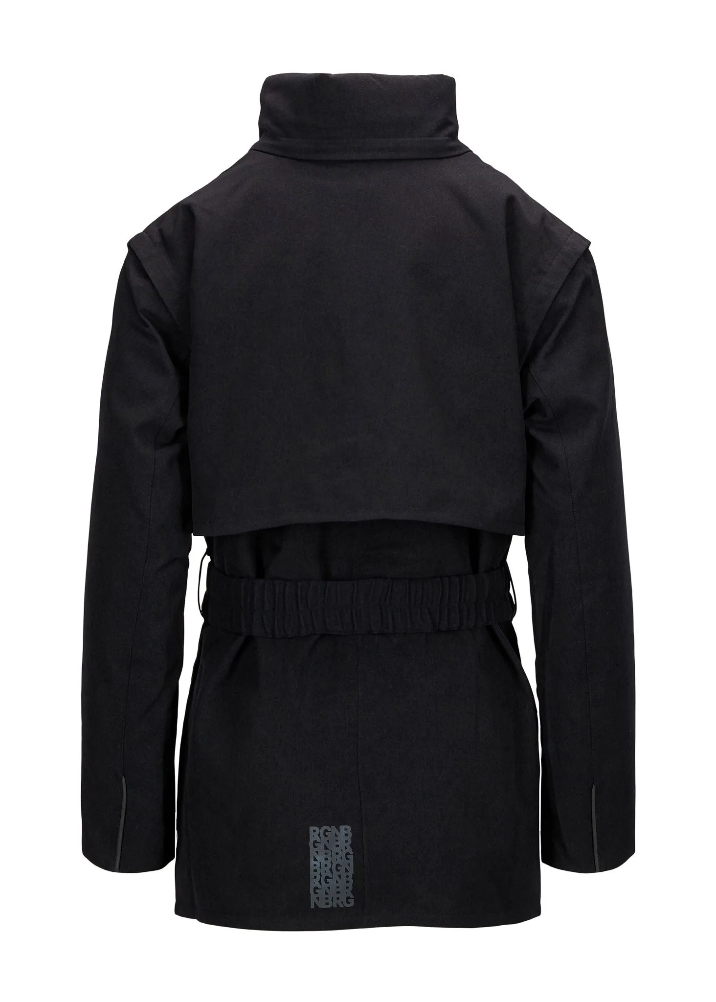 Overskyet Padded Coat - New Black