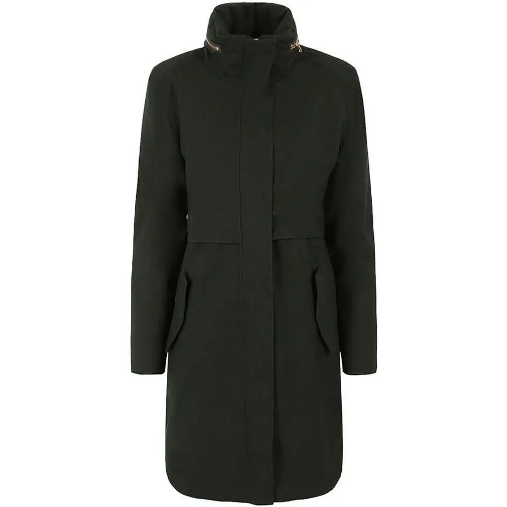 Regn Coat - Rosin Dark Green