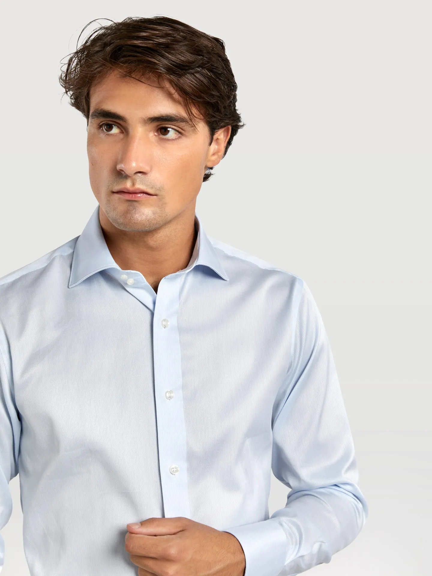 Slim fit busines stucture formal shirt