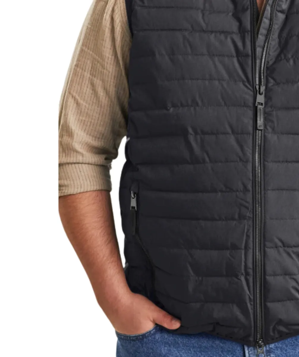 STOY Men’s Plus Size Puffer Vest Black Sizes 3XL-6XL