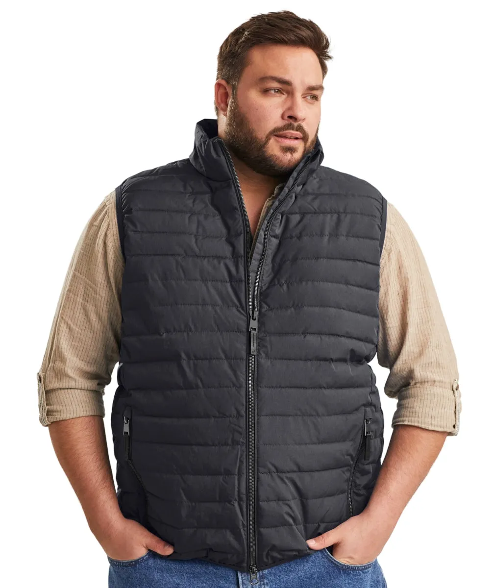 STOY Men’s Plus Size Puffer Vest Black Sizes 3XL-6XL