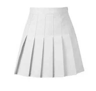 summer American School Style Fashion Women elegant half Pleated mini Skirts high waist casual girls skirts women leggings skirt