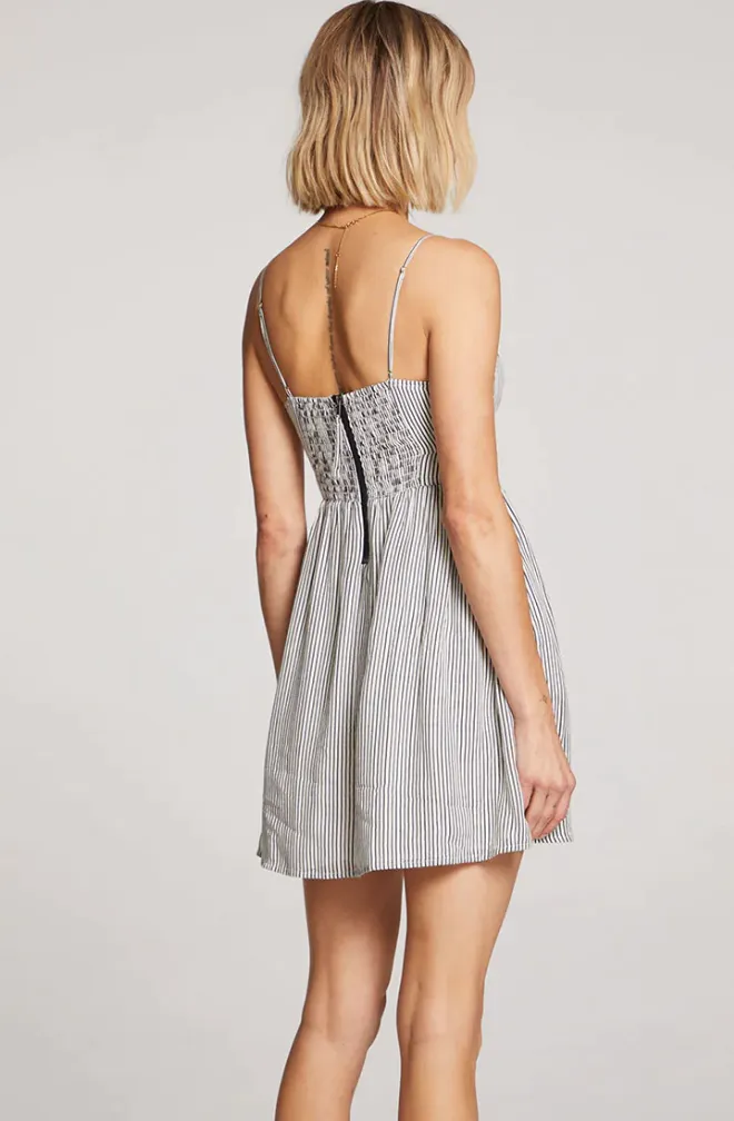 SWL Pinstripe Mini Dress