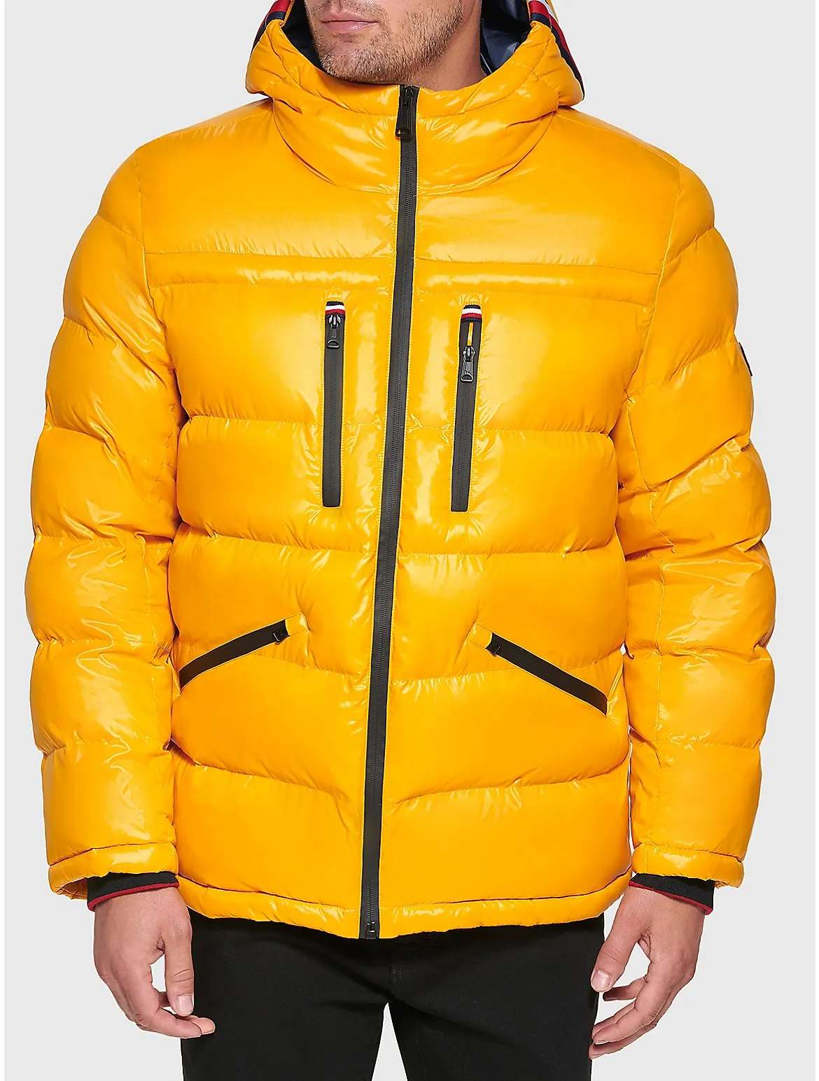 Tommy Hilfiger Men's High Gloss Puffer