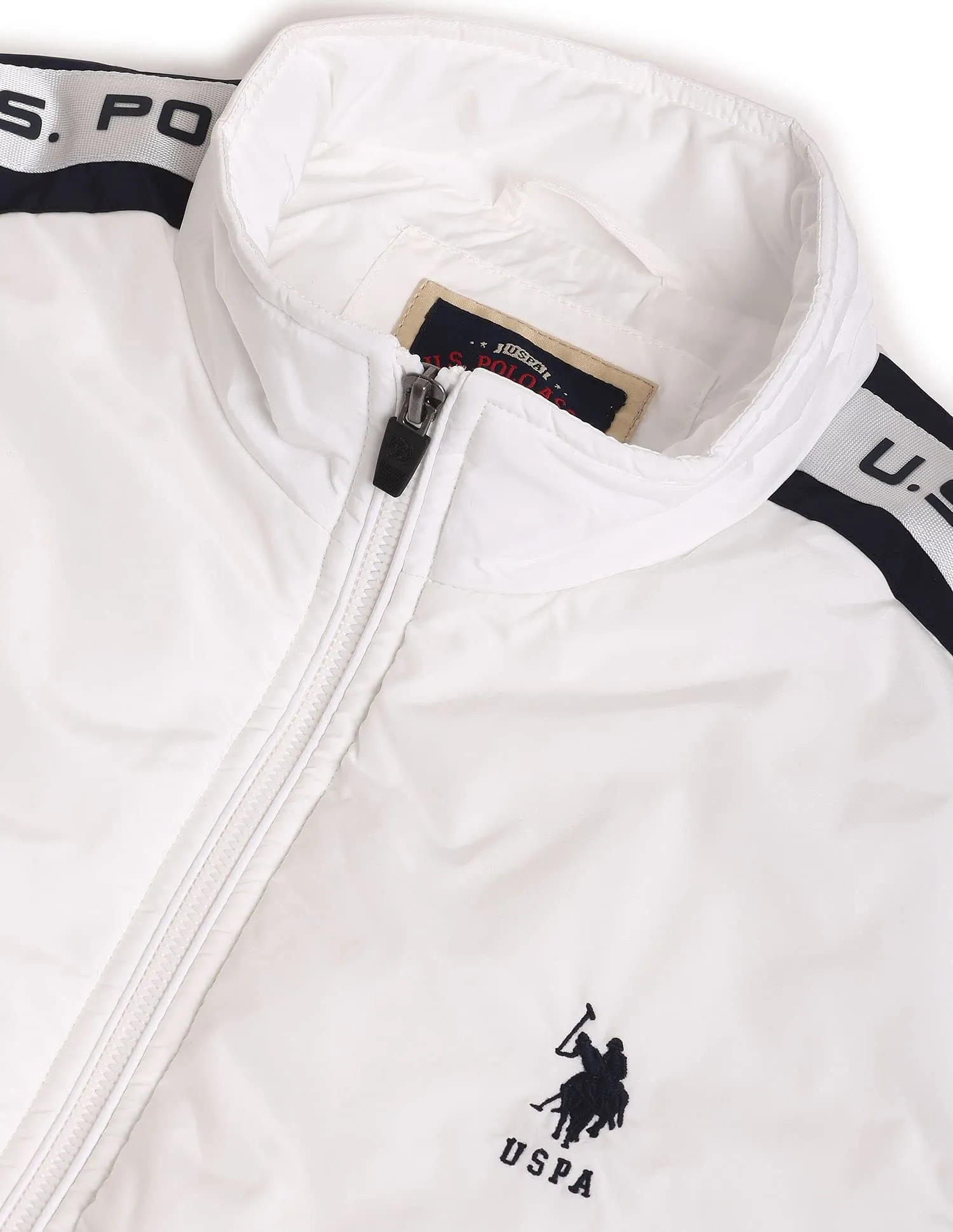 U.S. POLO ASSN. Men's Trench Coat (UDJCK1167_White_L)