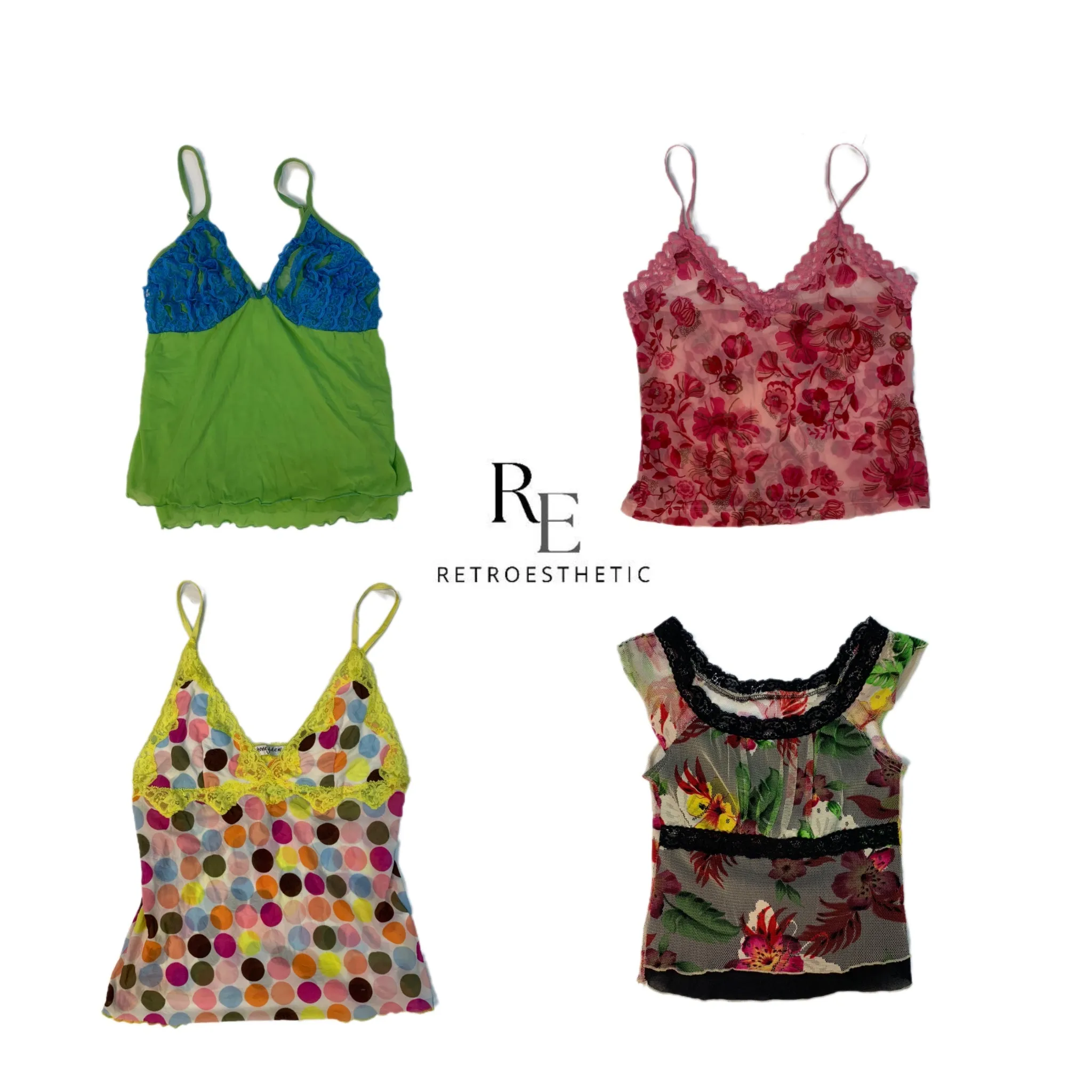 Y2K Italian Bale Cami Tops (SR-170)