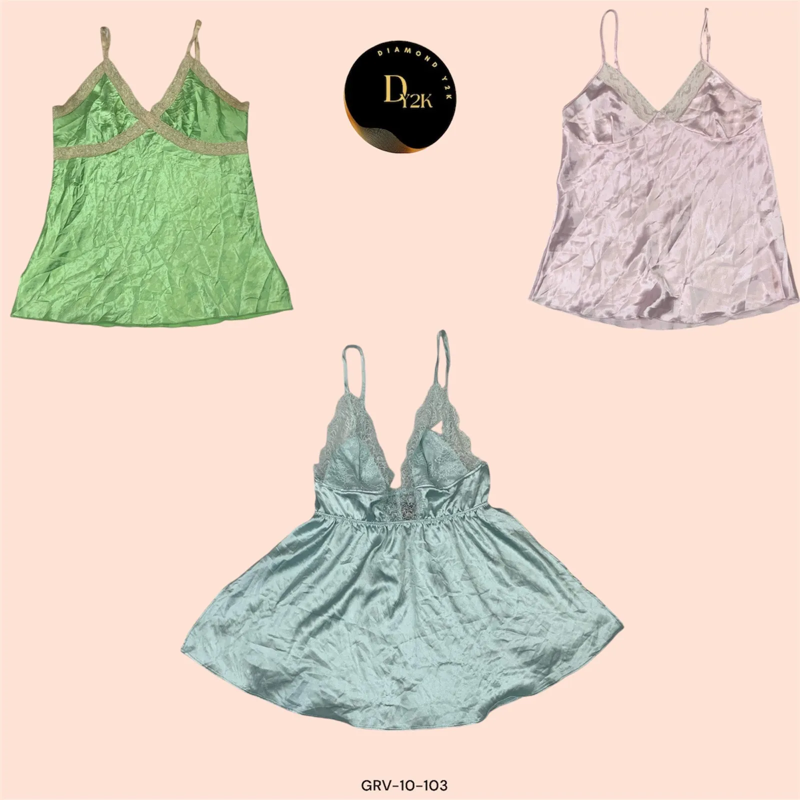 Y2K Silk-Inspired Slip Cami – Minimalist Glam (GRV-10-103)